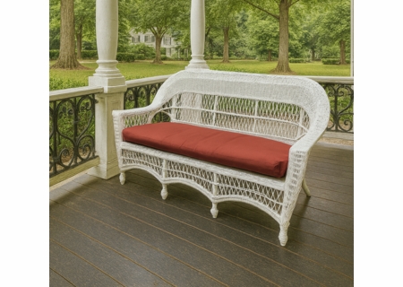 Outdoor Wicker Sofa: Cape Cod in stock (Available in 2 Finishes)