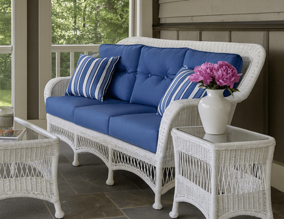 Outdoor Wicker Sofa - Princeton 