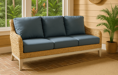 Palm Beach Banana Leaf Sofa