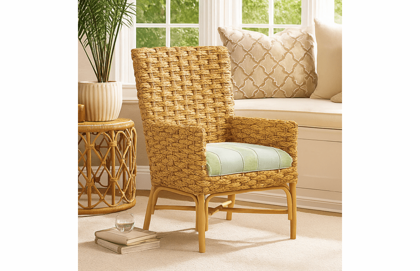 Panama Seagrass Dining Arm Chair