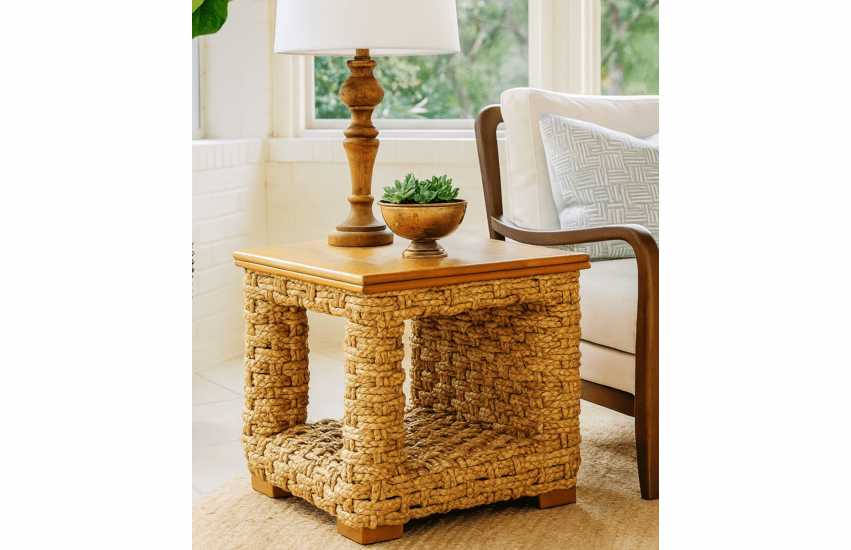 Panama Seagrass End Table