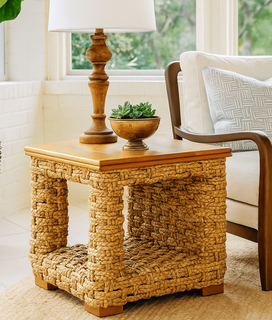 Panama Seagrass End Table