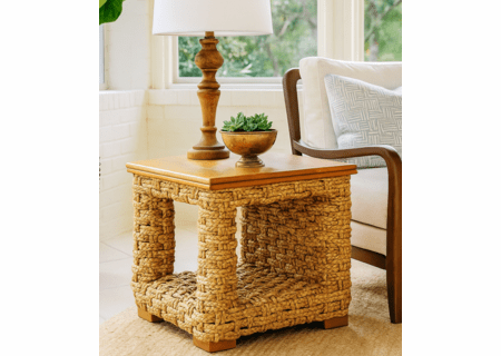 Panama Seagrass End Table