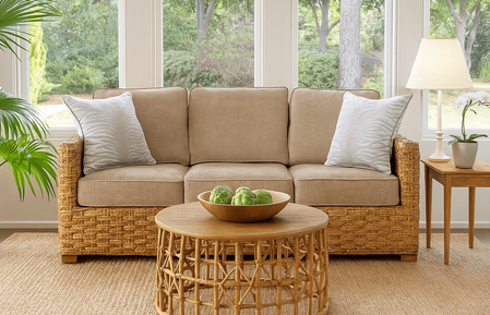 Panama Seagrass Sofa
