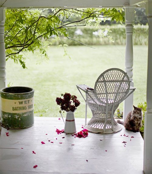 Porch Wicker Chair Wicker Paradise