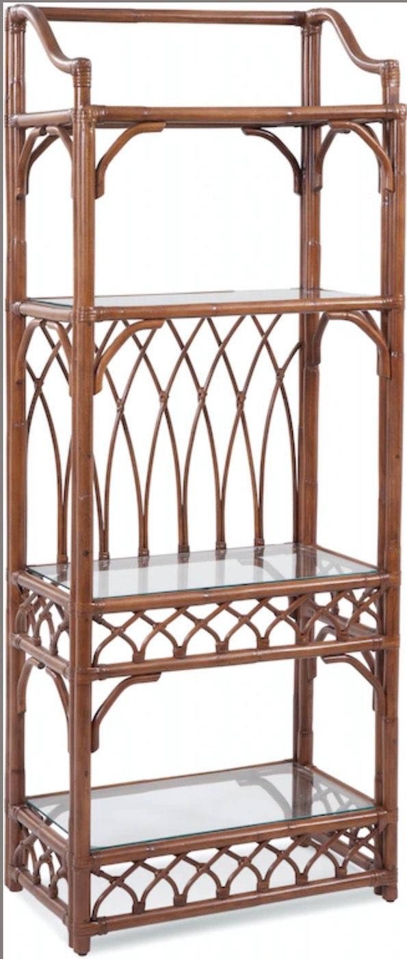 Mountain View Rattan Etagere
