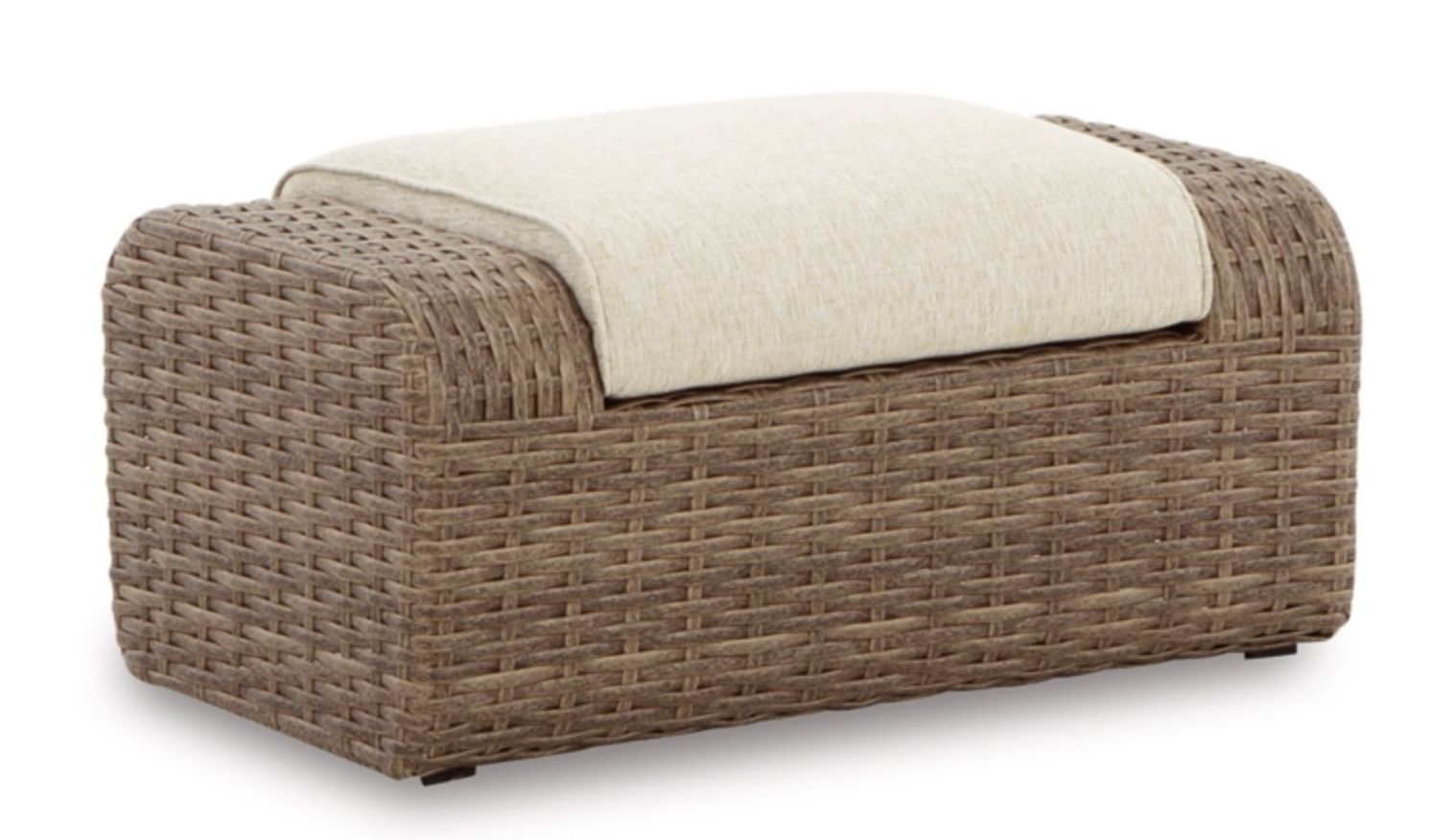 Seabreeze Outdoor Wicker Ottoman