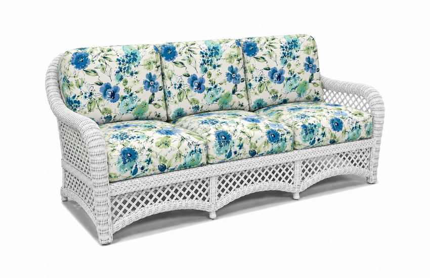 Quick Ship 4 Seasons Sofa Cushions in Bettina aqua