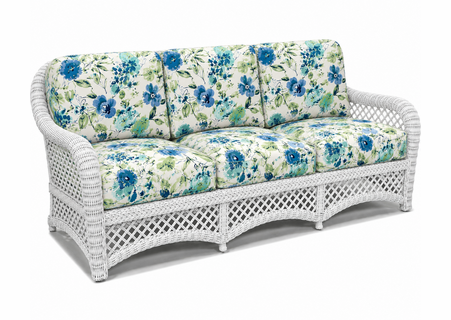 Quick Ship 4 Seasons Sofa Cushions in Bettina Aqua
