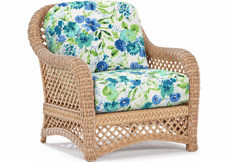 Quickship 4 Seasons Chair Cushions in Bettina Aqua
