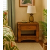 Rattan 1 Drawer Nightstand - Barbados