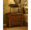 Rattan 2 Drawer Nightstand - Barbados Due in  Early December