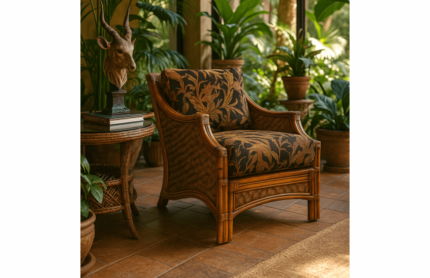 Rattan Chair - Ubud Grove Brownwash