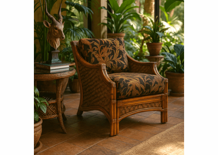 Rattan Chair - Ubud Grove Brownwash