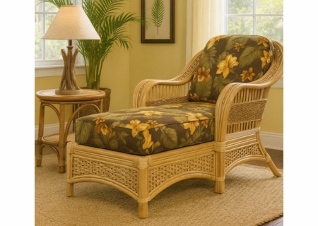 Rattan Chaise - Tropical Breeze