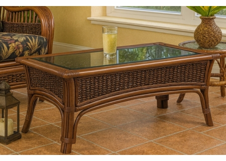 Rattan Coffee Table - Tigre Bay