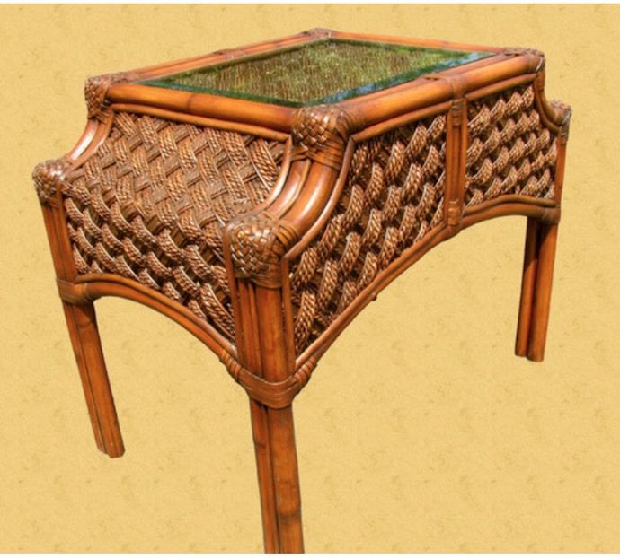 Rattan End Table Melbourne Wicker Paradise