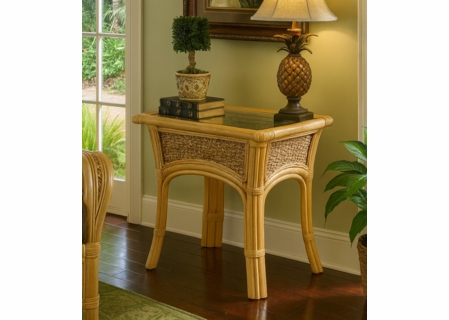 Rattan End Table: Tropical Breeze Collection