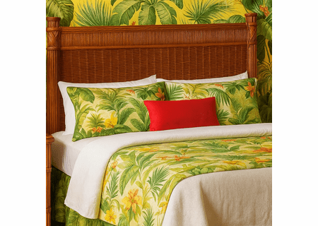 Rattan Full Headboard