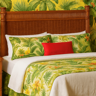  Rattan King Headboard - Barbados