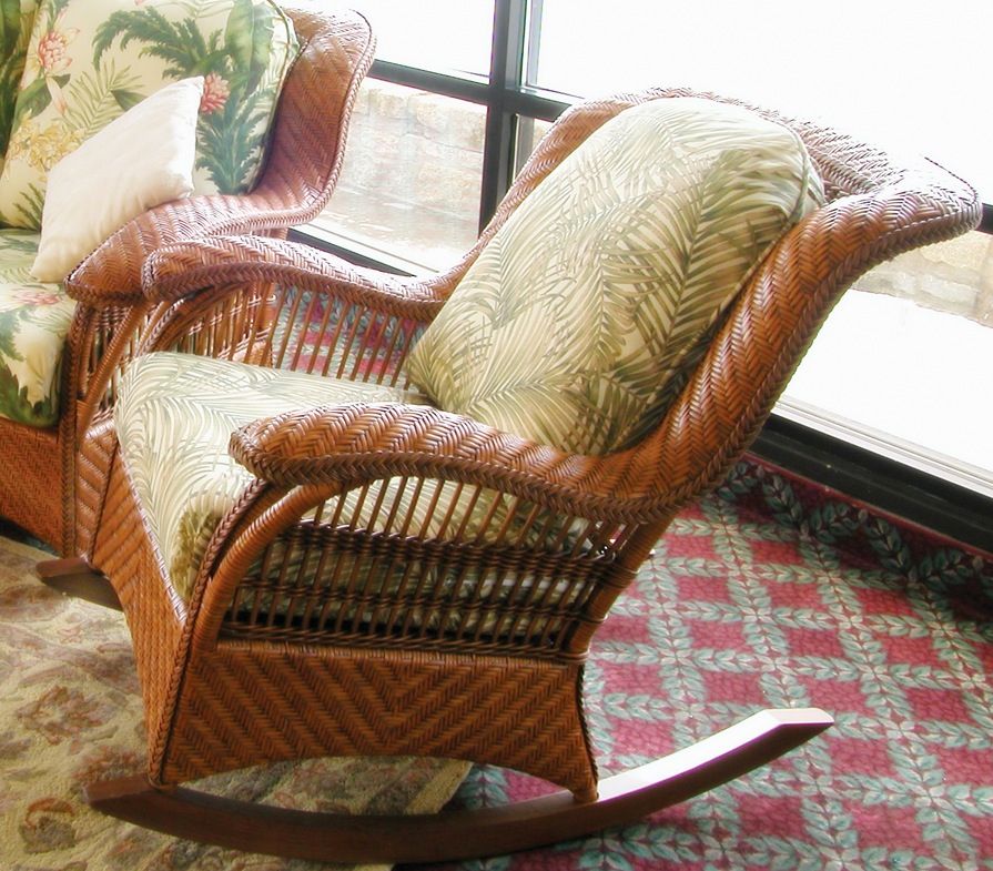Rattan Rocker Cushions