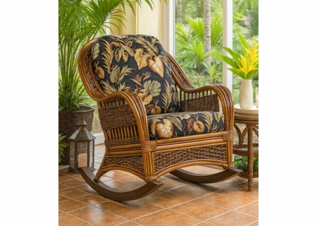 Rattan Rocker - Tigre Bay