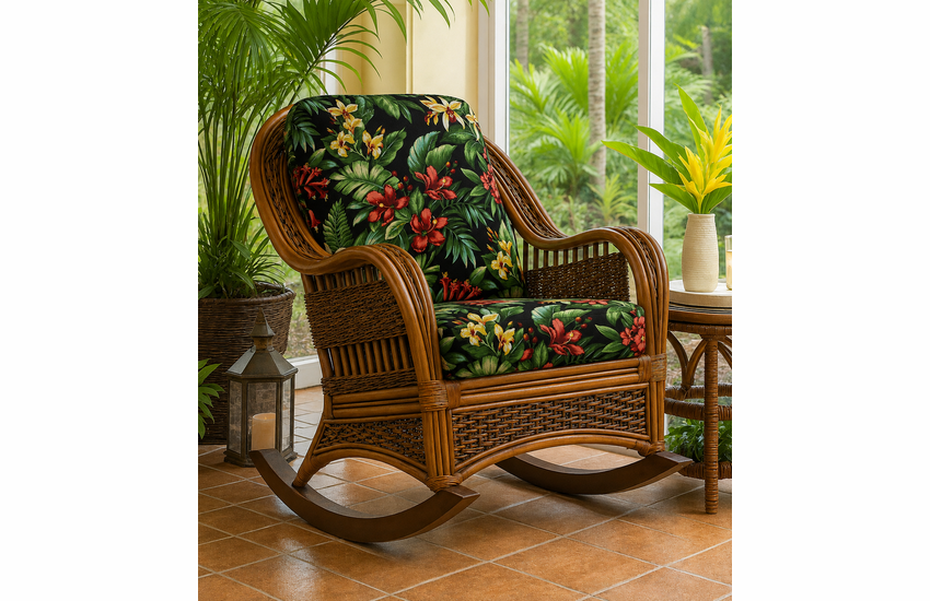 Rattan Rocker - Tigre Bay- 