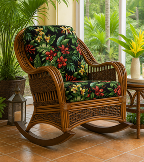 Rattan Rocker - Tigre Bay- 