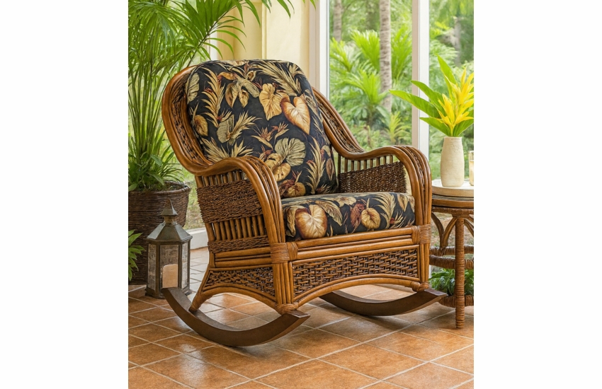 Rattan Rocker - Tigre Bay- 