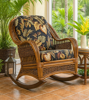 Rattan Rocker - Tigre Bay