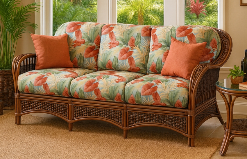 Rattan Sofa - Tigre Bay
