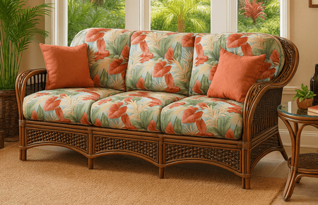 Rattan Sofa - Tigre Bay