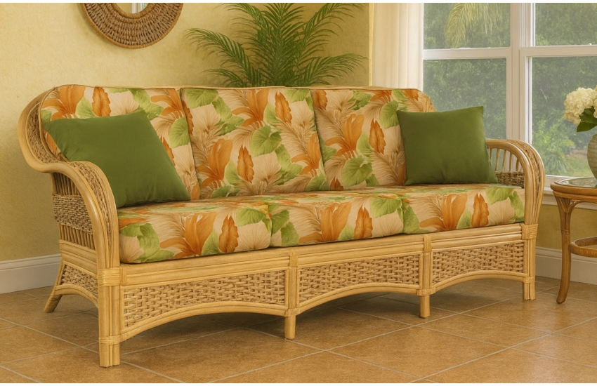 Rattan Sofa: Tropical Breeze Collection