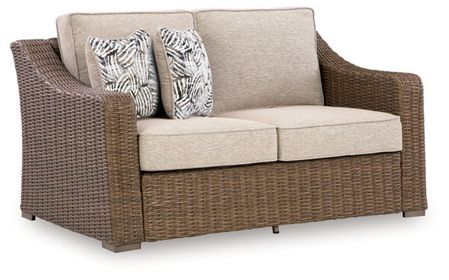 Rosyln Outdoor Wicker Loveseat 