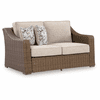 Rosyln Outdoor Wicker Loveseat