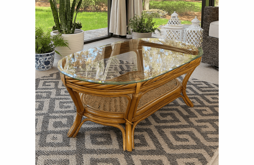 Santorini Rattan Coffee Table