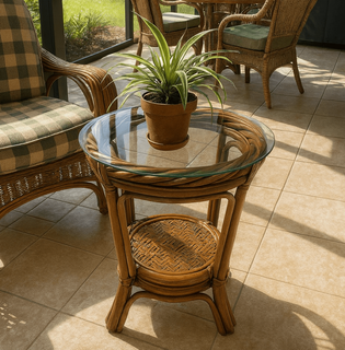 Santorini Rattan End Table