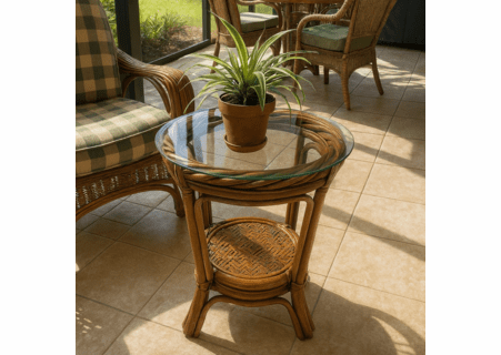 Santorini Rattan End Table