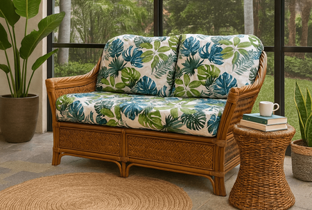 Santorini Rattan Loveseat