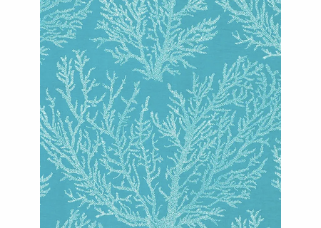 sea-coral-turquiose: Indoor/Outdoor Fabric