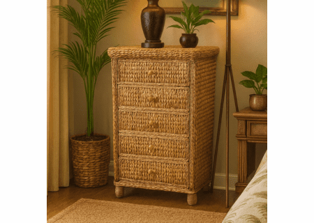Seagrass 5 Drawer Chest - Miramar