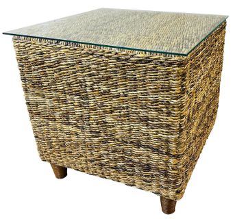 Seagrass End Table - Tangiers