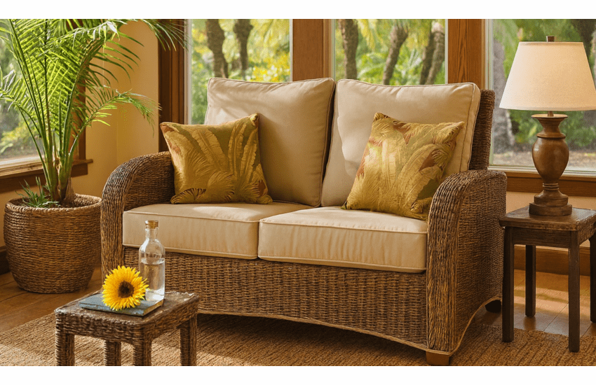 Seagrass Loveseat - St. Kitts