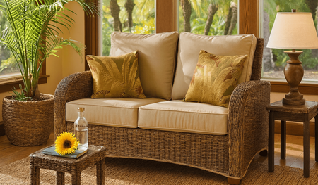Seagrass Loveseat - St. Kitts