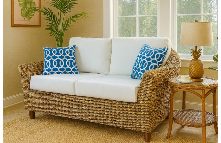 Seagrass Loveseat - Tangiers