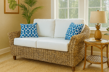 Seagrass Loveseat - Tangiers