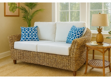 Seagrass Loveseat - Tangiers 