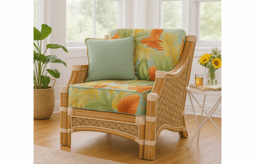 Seagrass Rattan Chair - Ubud Grove Natural