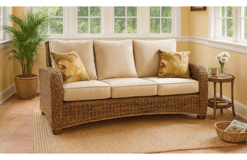 Seagrass Sofa - St. Kitts