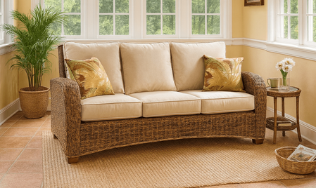 Seagrass Sofa - St. Kitts